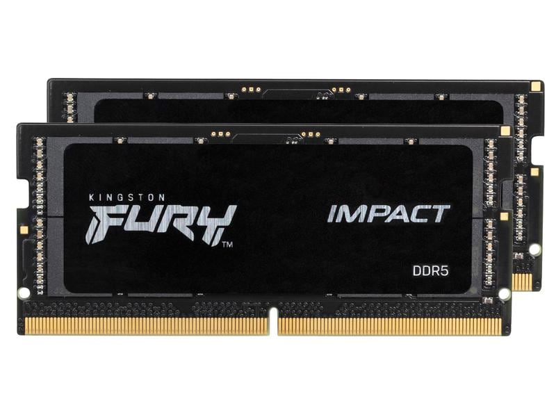 Kingston SO-DIMM DDR5 Fury Impact, 64 Go (2 x 32 Go), 5600 MHz