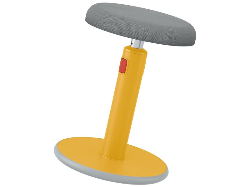 Leitz Ergo Cosy Siège actif et tabouret debout jaune