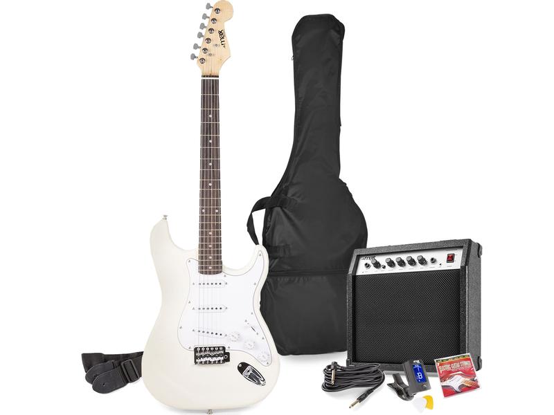 MAX Guitare électrique GigKit Blanc