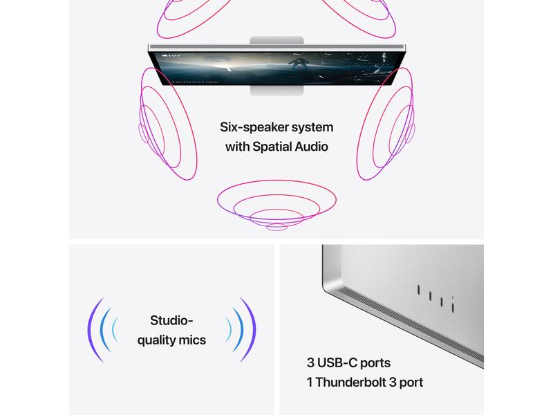 Apple Studio Display (nanotexture, montage VESA)