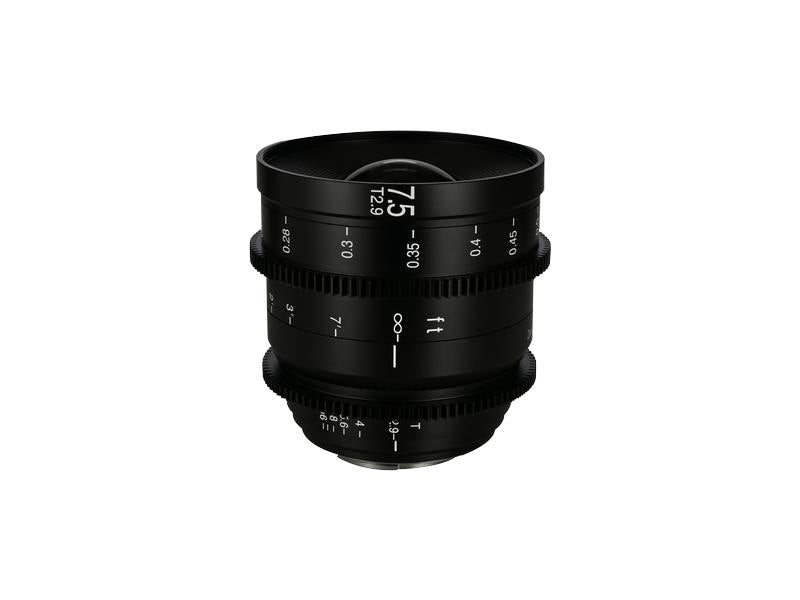 Venus Optic Festbrennweite 7.5mm T2.9 Zero-D S35 Cine Lens X-Mount