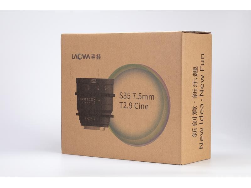 Laowa Longueur focale fixe 7.5 mm T2.9 Zero-D S35 Cine Lens X-Mount