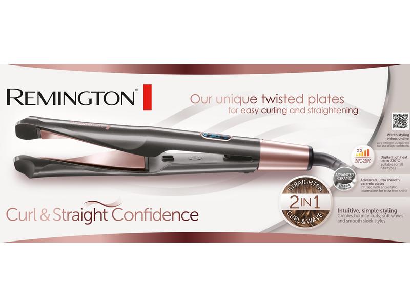 Remington Lisseur à cheveux S6606 Curl&Straight Confidence