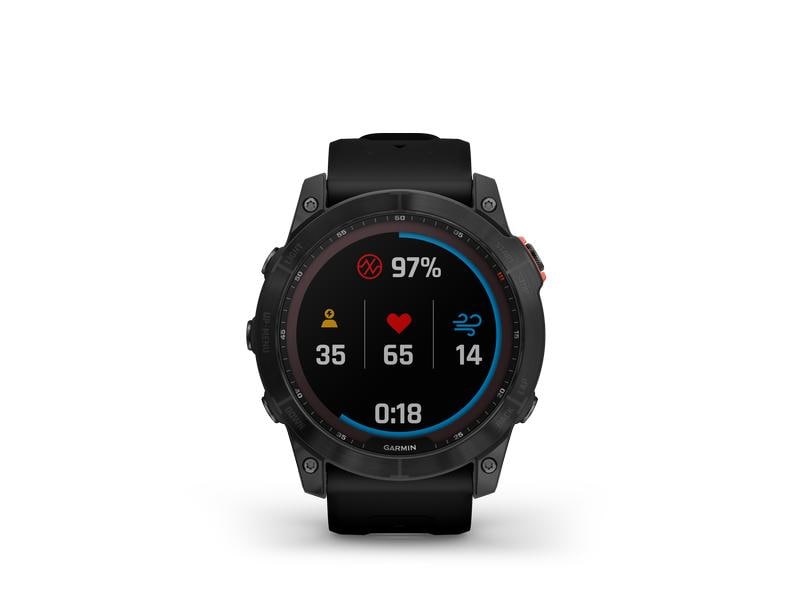 GARMIN Montre de sport Fenix 7X Solar Noir/Anthracite