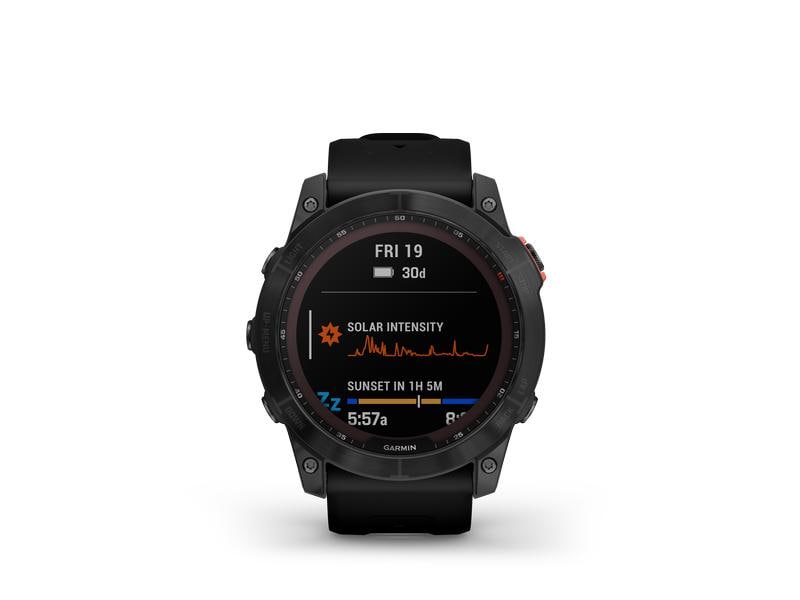 GARMIN Montre de sport Fenix 7X Solar Noir/Anthracite