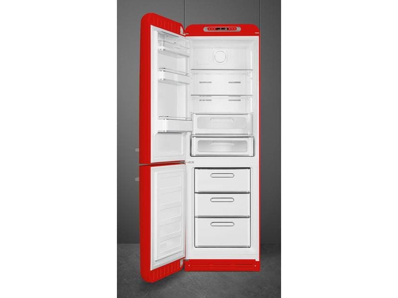 SMEG Réfrigérateur congélateur FAB32LRD5 Rouge, Gauche