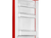 SMEG Kühl-Gefrierkombination FAB32LRD5 Rot, Links