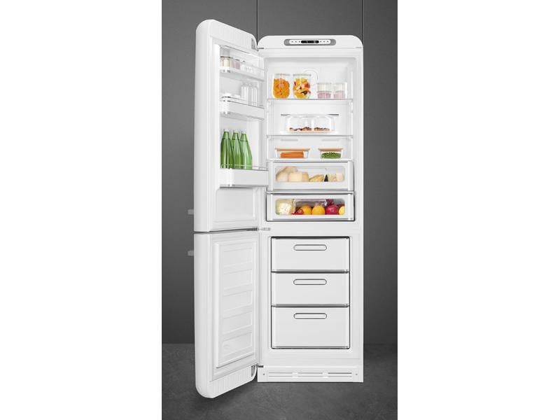 SMEG Réfrigérateur congélateur FAB32LWH5 Blanc, Gauche