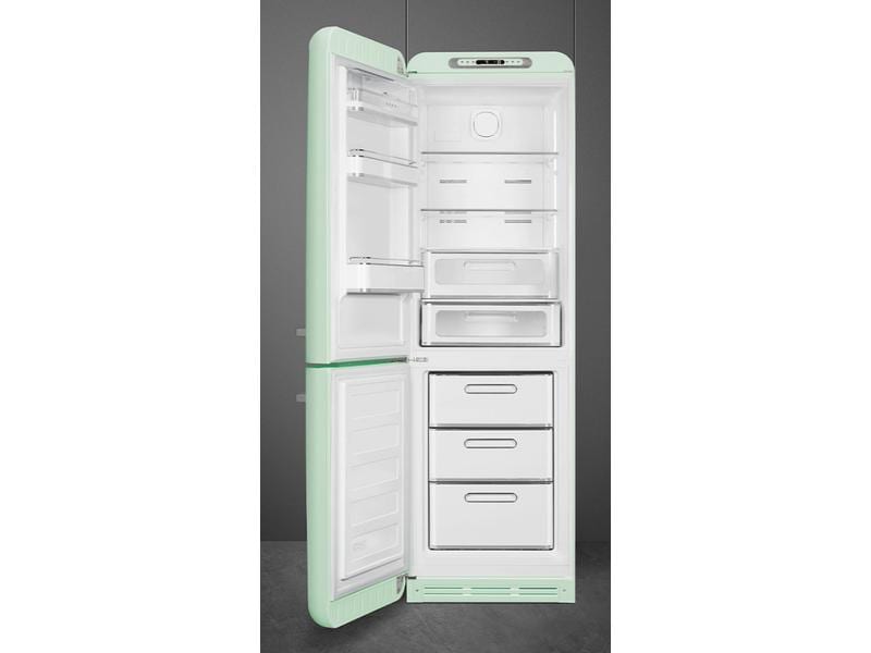 SMEG Réfrigérateur congélateur FAB32LPG5 Vert clair, Gauche