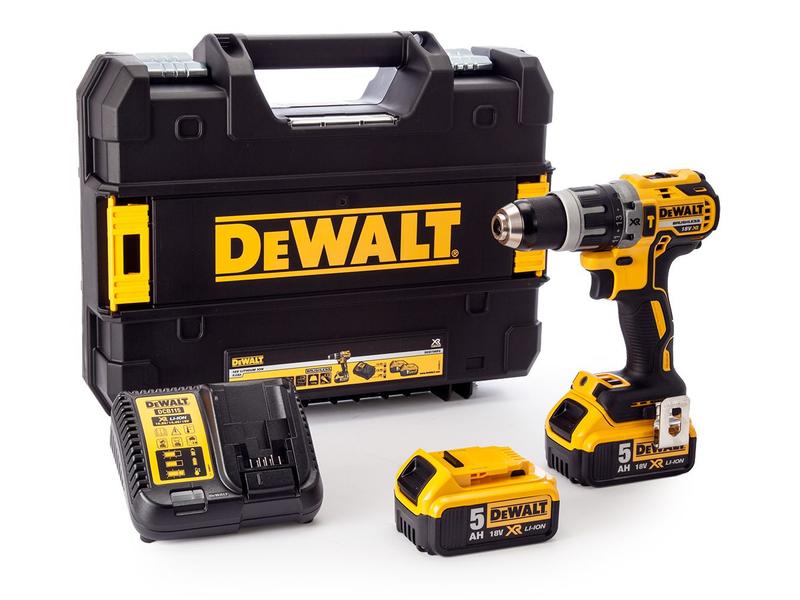 DeWalt Perceuses à percussion sans fil DCD796P2, 18 V Brushless 2x batterie