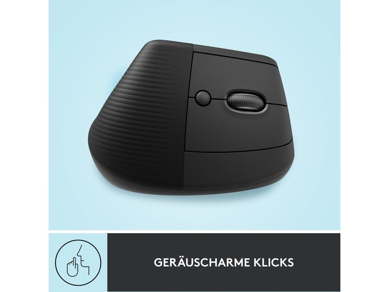 Logitech Souris ergonomique Lift Graphite