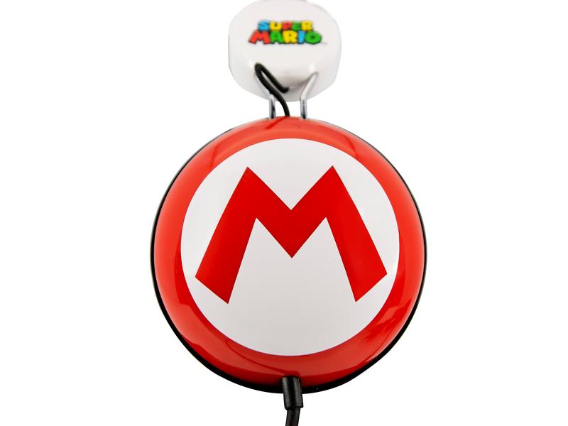 OTL Casques extra-auriculaires Super Mario Icon Dome Multicolore; Rouge