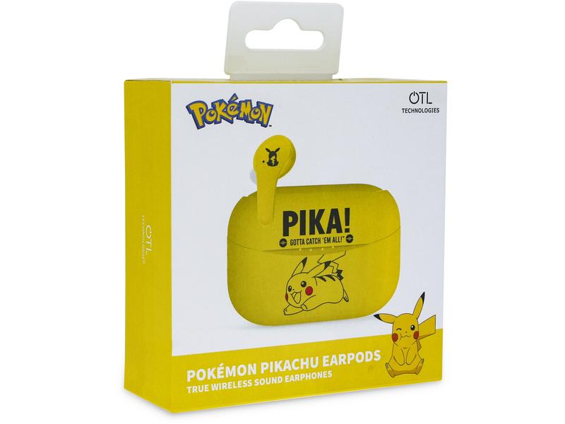 OTL Écouteurs True Wireless In-Ear Pokémon Pikachu Jaune