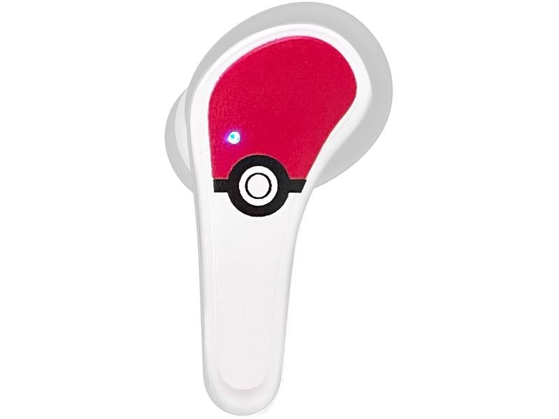 OTL Écouteurs True Wireless In-Ear Pokémon Pokéball Rouge; Blanc