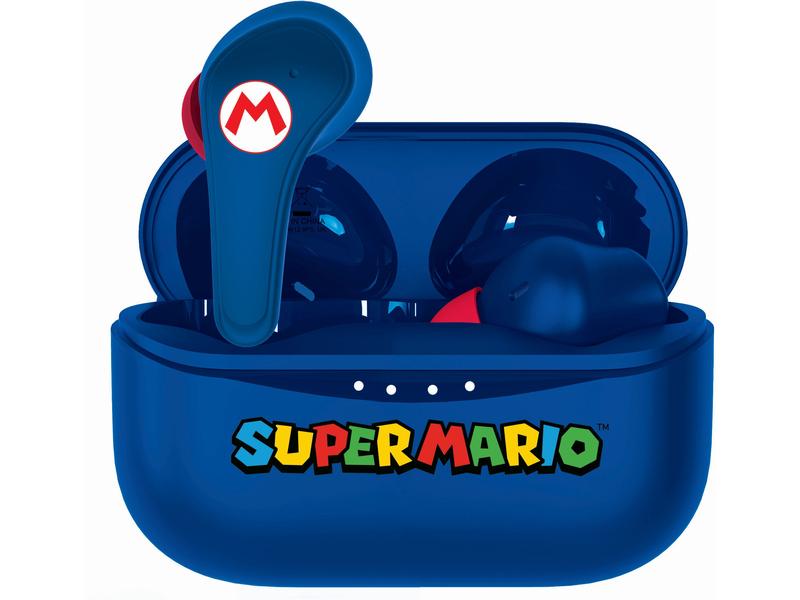 OTL Écouteurs True Wireless In-Ear Nintendo Super Mario Bleu