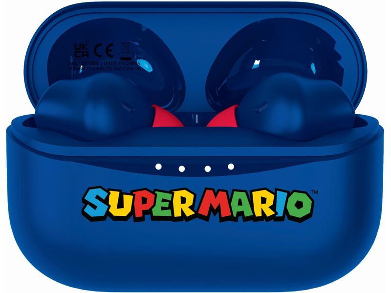 OTL Écouteurs True Wireless In-Ear Nintendo Super Mario Bleu