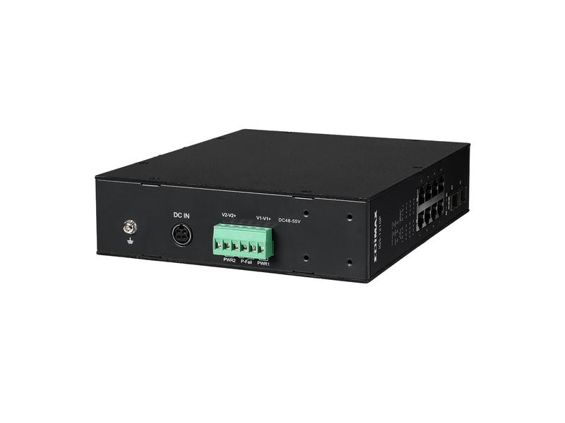 Edimax Pro Rail PoE+ Switch IGS-1210P 10 Port