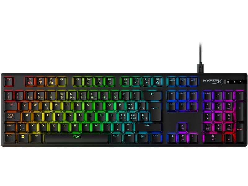 HyperX Gaming-Tastatur Alloy Origins RGB Schwarz