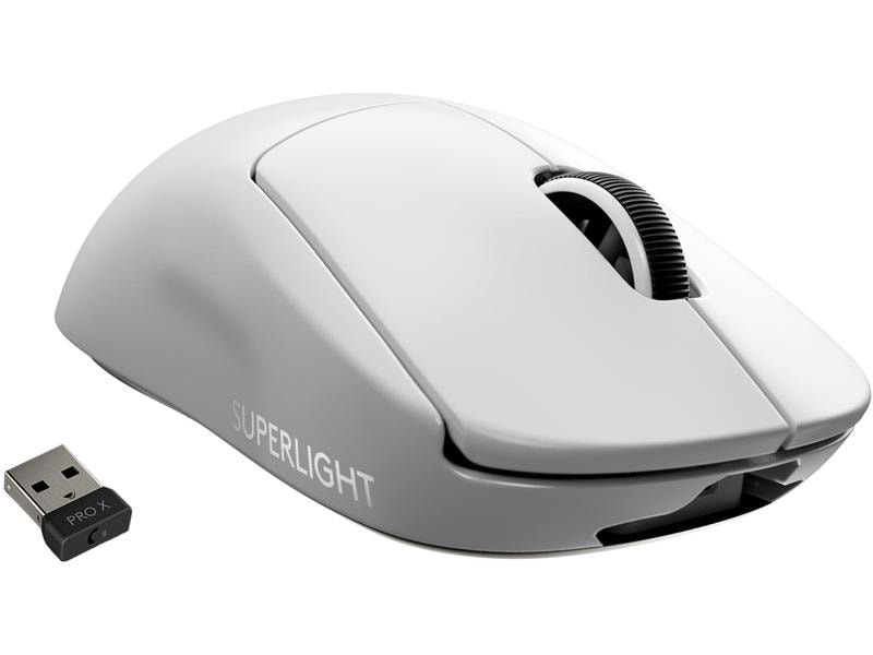 Souris de jeu Logitech Pro X Superlight blanche