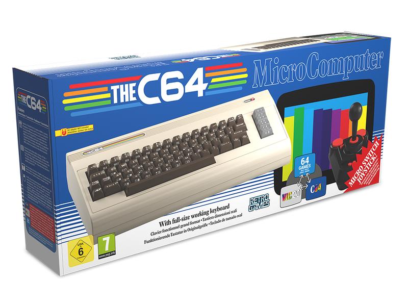 retro-bit Spielkonsole The C64 Maxi