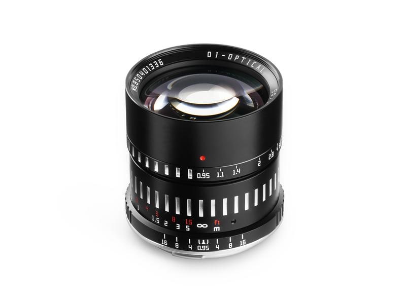 TTArtisan Longueur focale fixe APS-C 50mm F0.95 – Fujifilm X-Mount