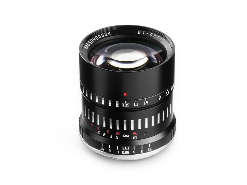 TTArtisan Longueur focale fixe APS-C 50mm F0.95 – Sony E-Mount