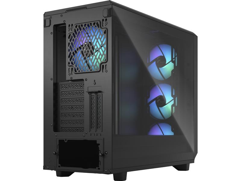 Fractal Design Boîtier d’ordinateur Meshify 2 RGB TG Light Tint Noir