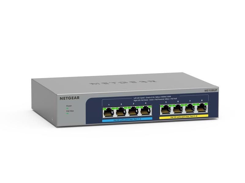 Netgear PoE++ Switch MS108UP 8 Port