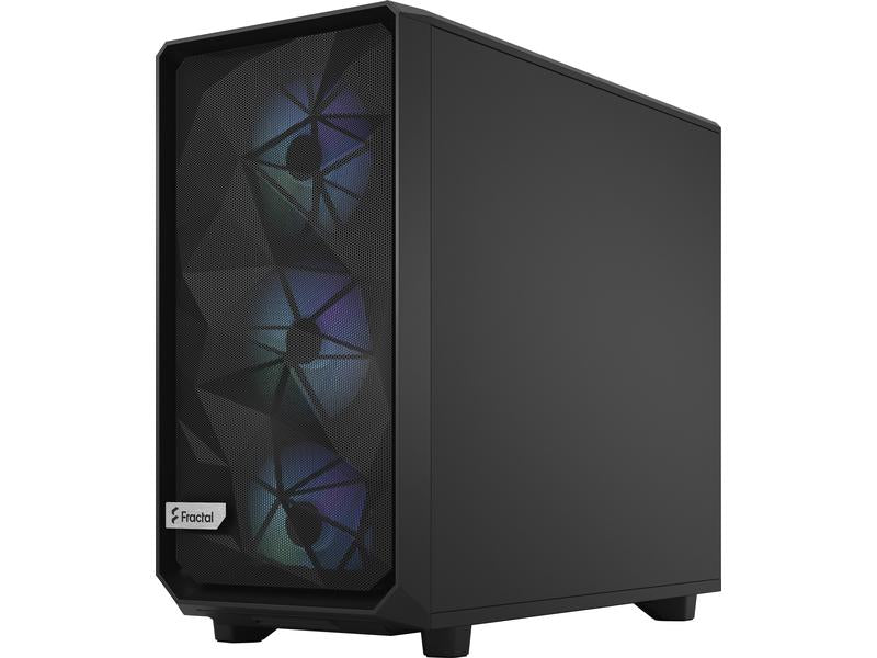 Fractal Design Boîtier d’ordinateur Meshify 2 RGB TG Light Tint Noir