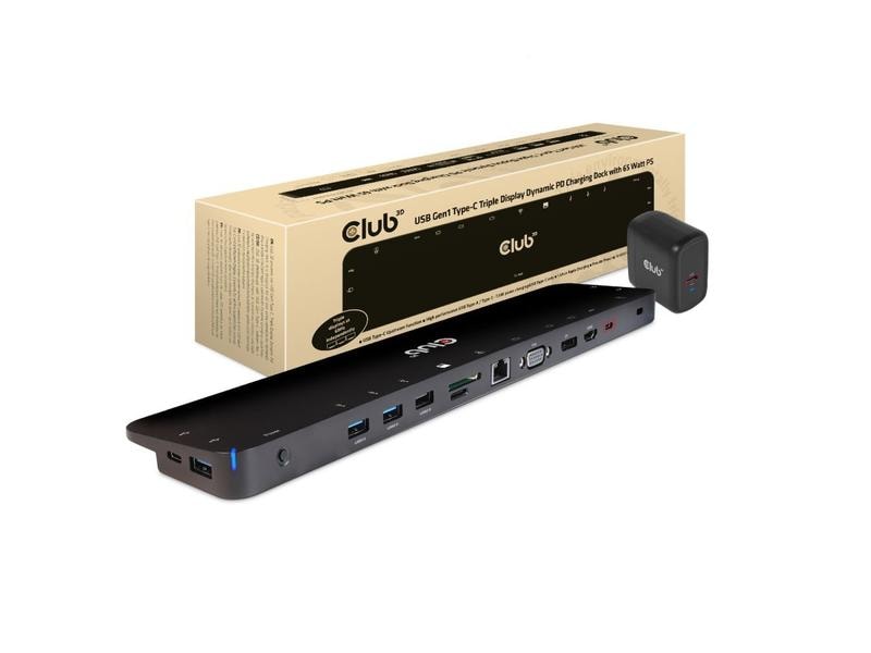 Club 3D Dockingstation CSV-1564W65 65 W