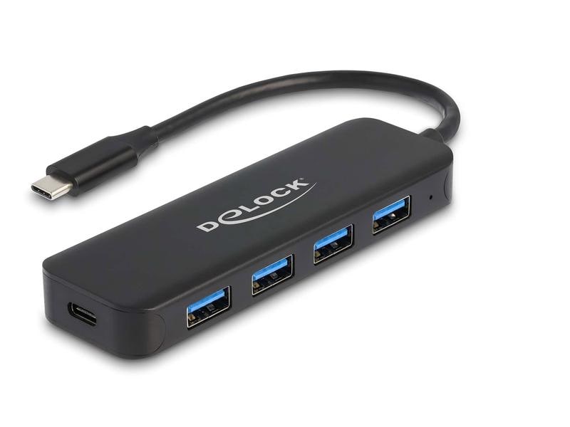 Delock Station d'accueil 4x USB type A + 1x USB type C Power Delivery