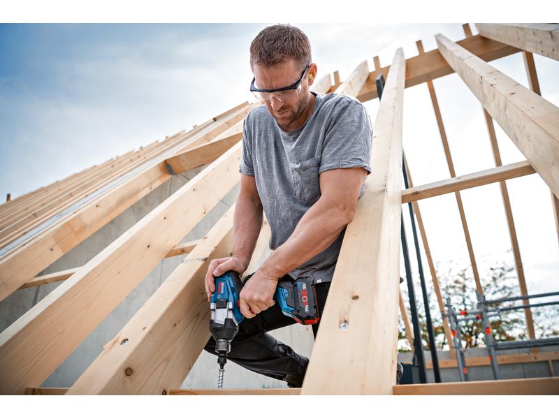 Bosch Professional Visseuses à percussion sans fil GDS 18V-1000 C Biturbo Solo