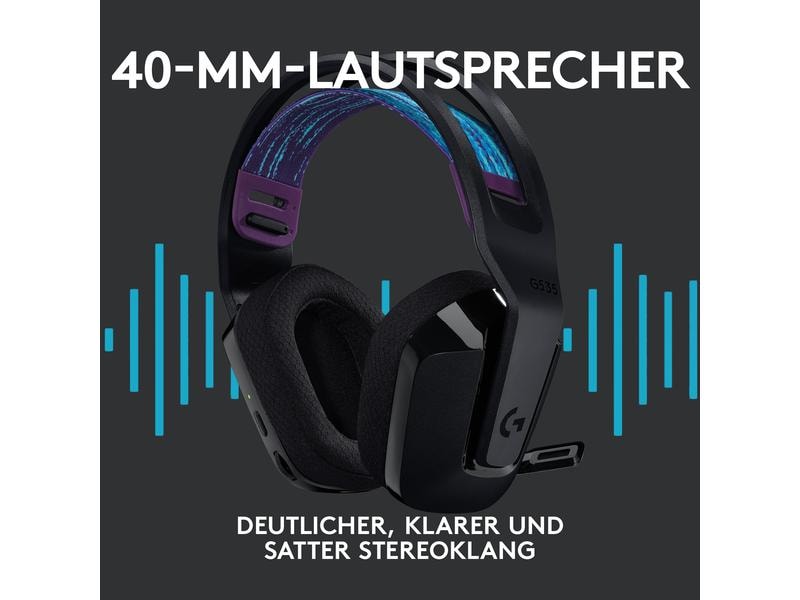 Logitech Headset G535 Lightspeed Schwarz