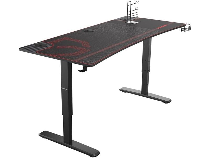 Ultradesk Table de jeu Cruiser Rouge