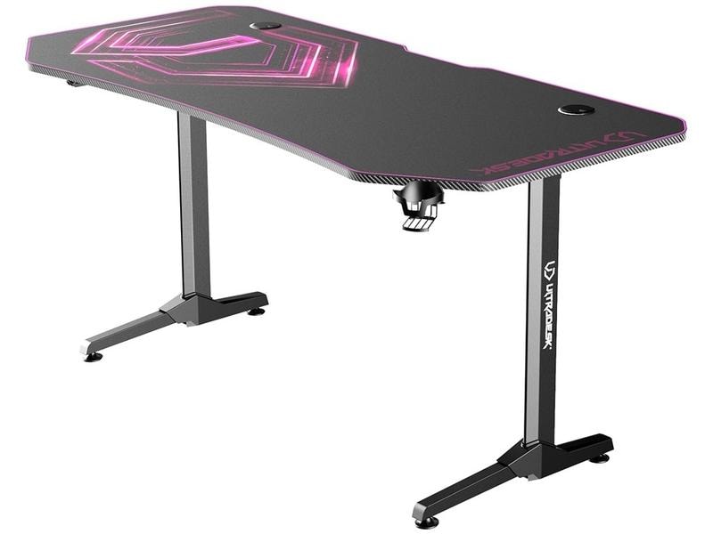 Ultradesk Table de jeu Frag XXL Rose