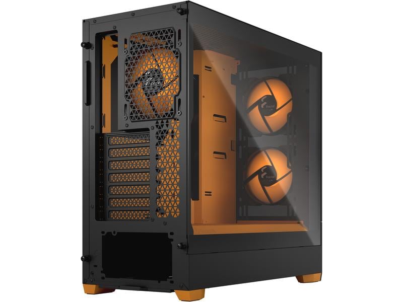 Fractal Design Boîtier d’ordinateur Pop Air RGB TG Orange