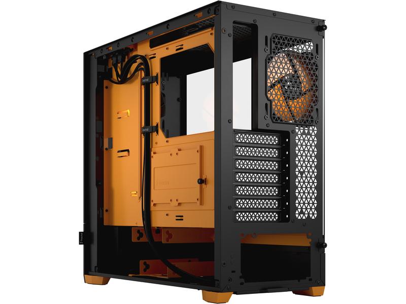 Fractal Design Boîtier d’ordinateur Pop Air RGB TG Orange