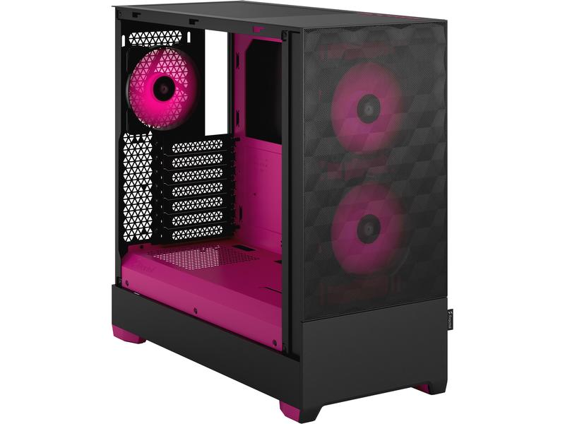 Fractal Design Boîtier d’ordinateur Pop Air RGB TG Magenta