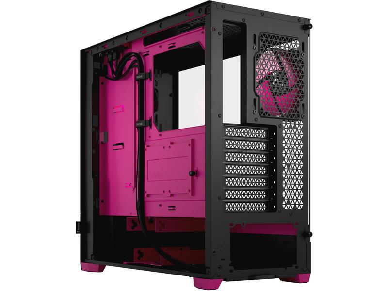 Fractal Design Boîtier d’ordinateur Pop Air RGB TG Magenta