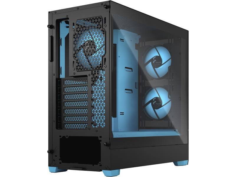 Fractal Design Boîtier d’ordinateur Pop Air RGB TG Cyan