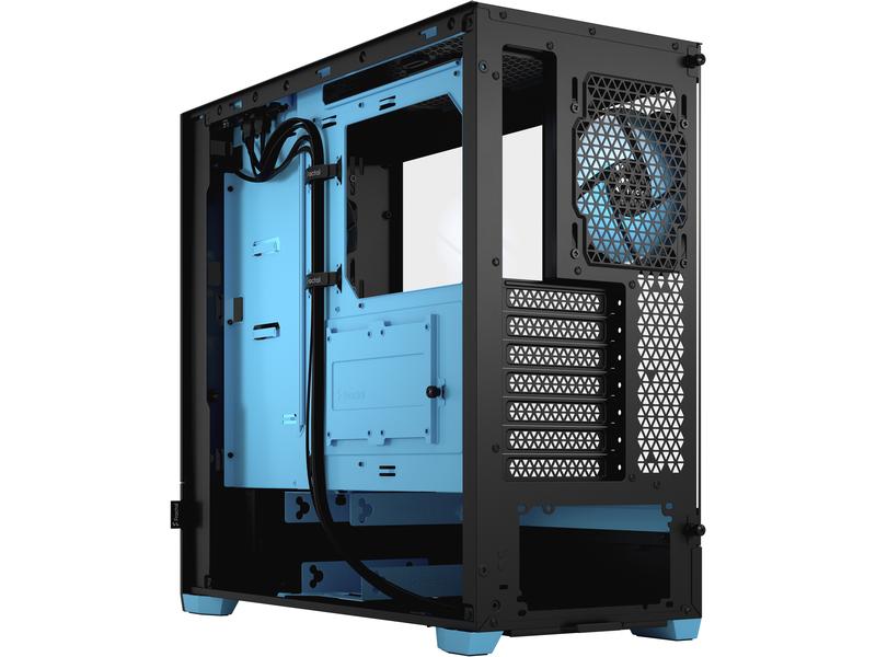 Fractal Design Boîtier d’ordinateur Pop Air RGB TG Cyan