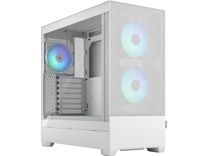Fractal Design Pop Air RGB White TG Clear Tint - weiss