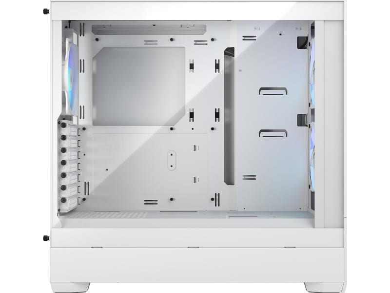 Fractal Design Pop Air RGB White TG Clear Tint - weiss