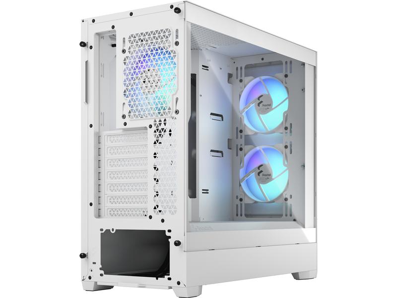 Fractal Design Pop Air RGB White TG Clear Tint - weiss