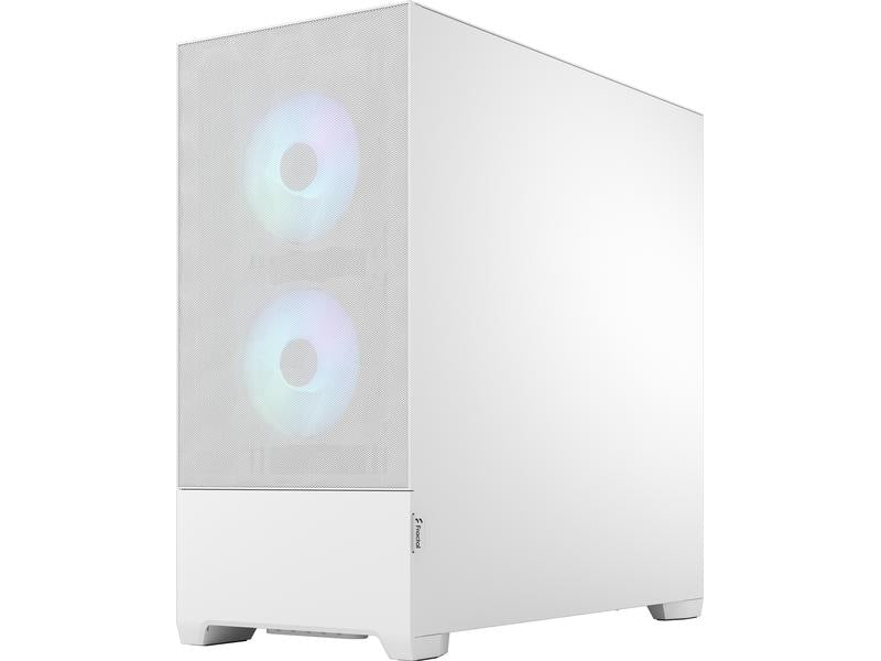 Fractal Design Pop Air RGB White TG Clear Tint - weiss