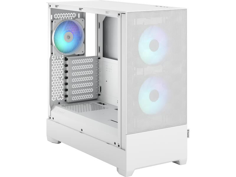 Fractal Design Pop Air RGB White TG Clear Tint - weiss