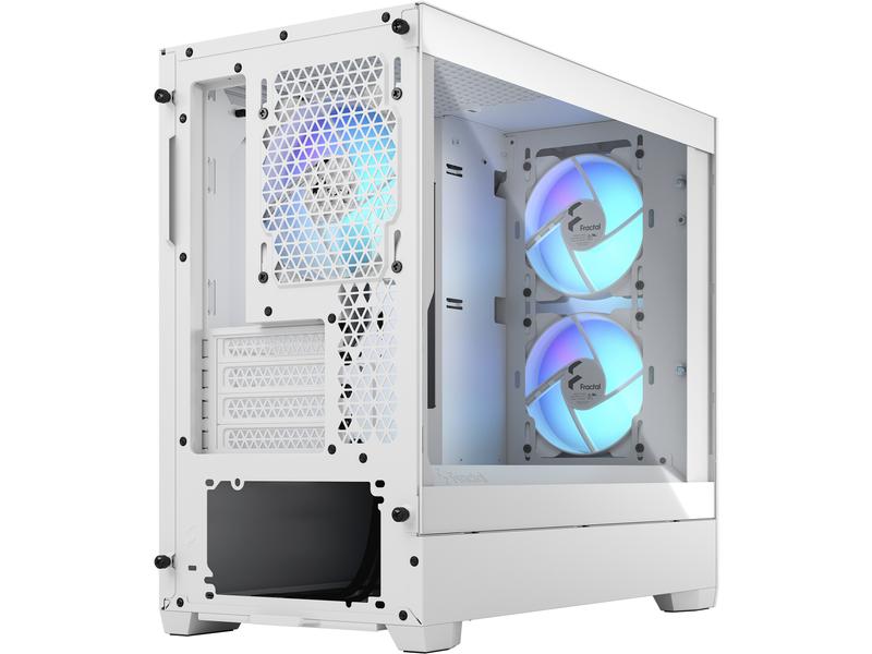 Fractal Design PC-Gehäuse Pop Mini Air RGB TG Weiss