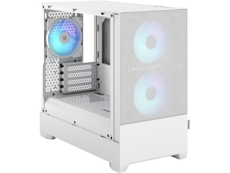 Fractal Design PC-Gehäuse Pop Mini Air RGB TG Weiss