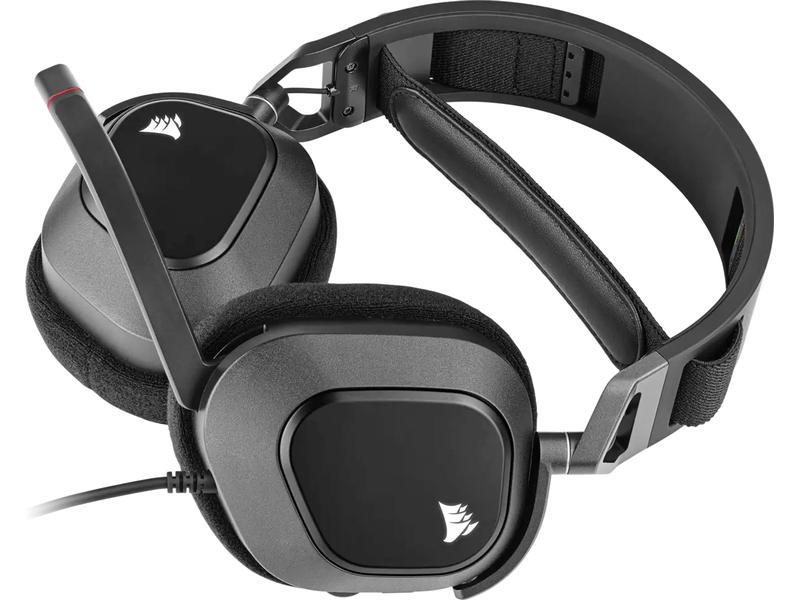 Corsair Headset HS80 RGB iCUE Schwarz