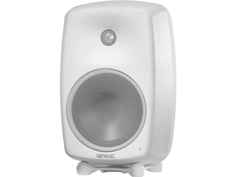 Genelec Enceinte d’étagère G Five – 150 watts, Blanc